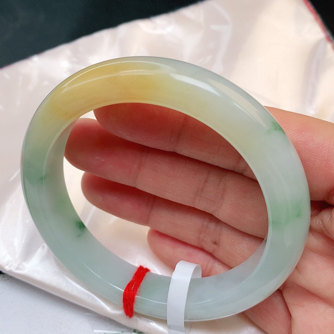 未镶嵌手镯翡翠翡翠A货手镯352号