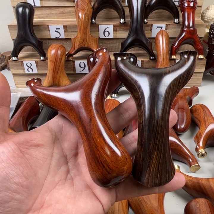 实木紫光檀短壁飞虎和实木沙漠铁大龅牙