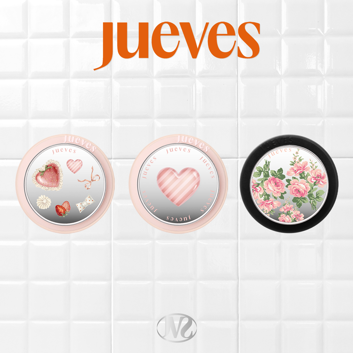 JUEVES星期四“甜心小卖部”&“伦敦花园”磁吸支架新款可爱强力磁吸