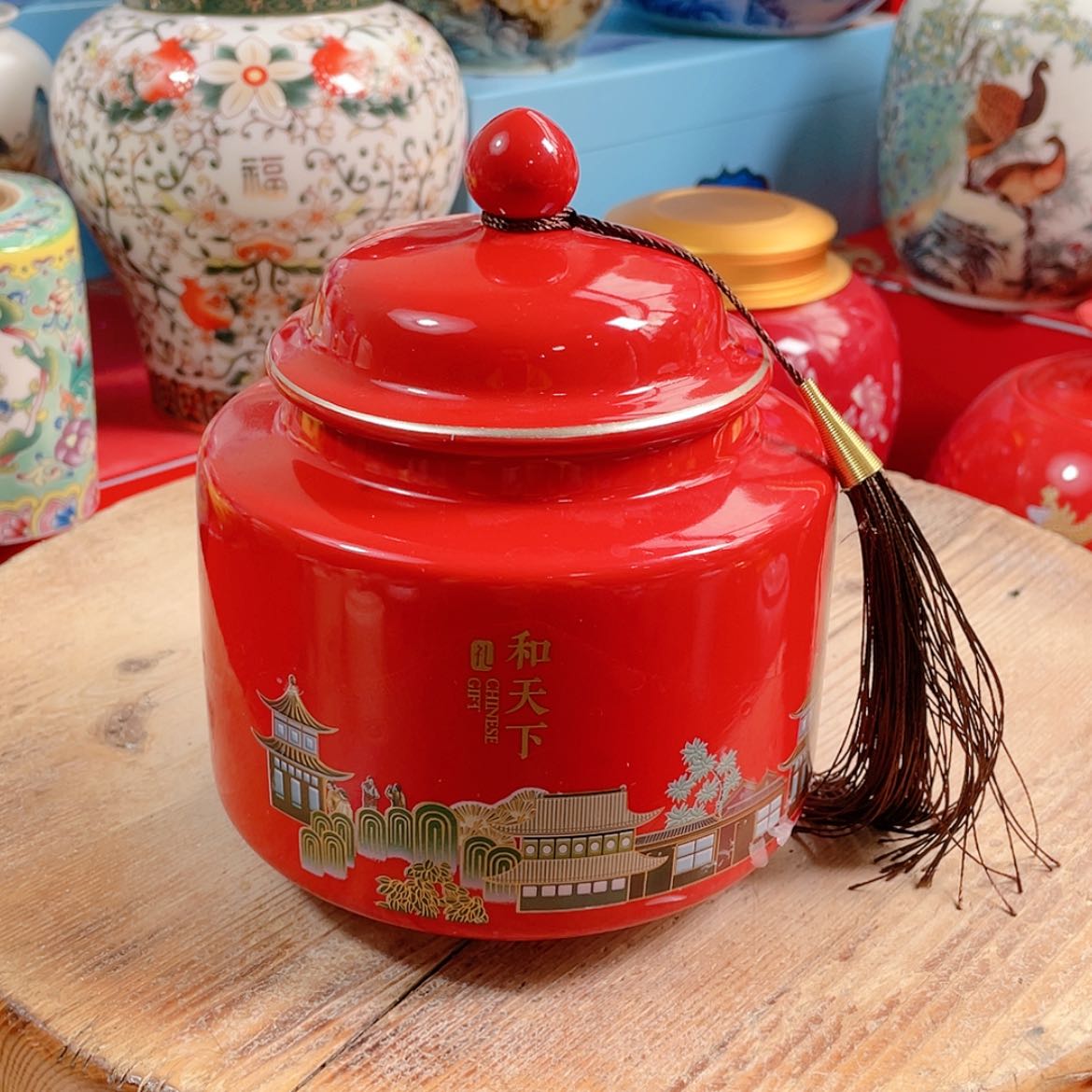 【闪购商品】罐陶瓷茶叶罐密封罐