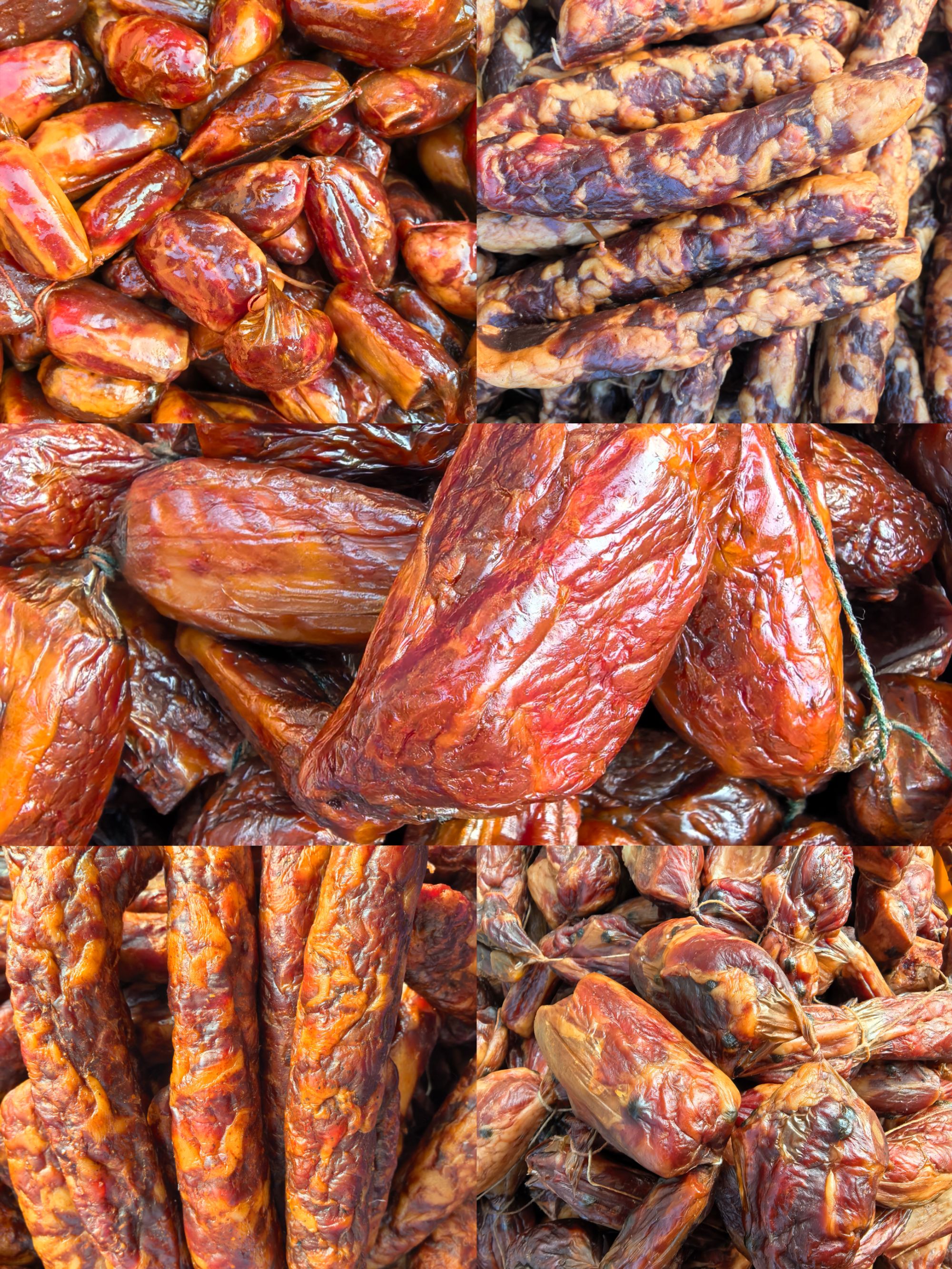 智敏家麻辣香肠+排骨混搭（送2根火腿肠）