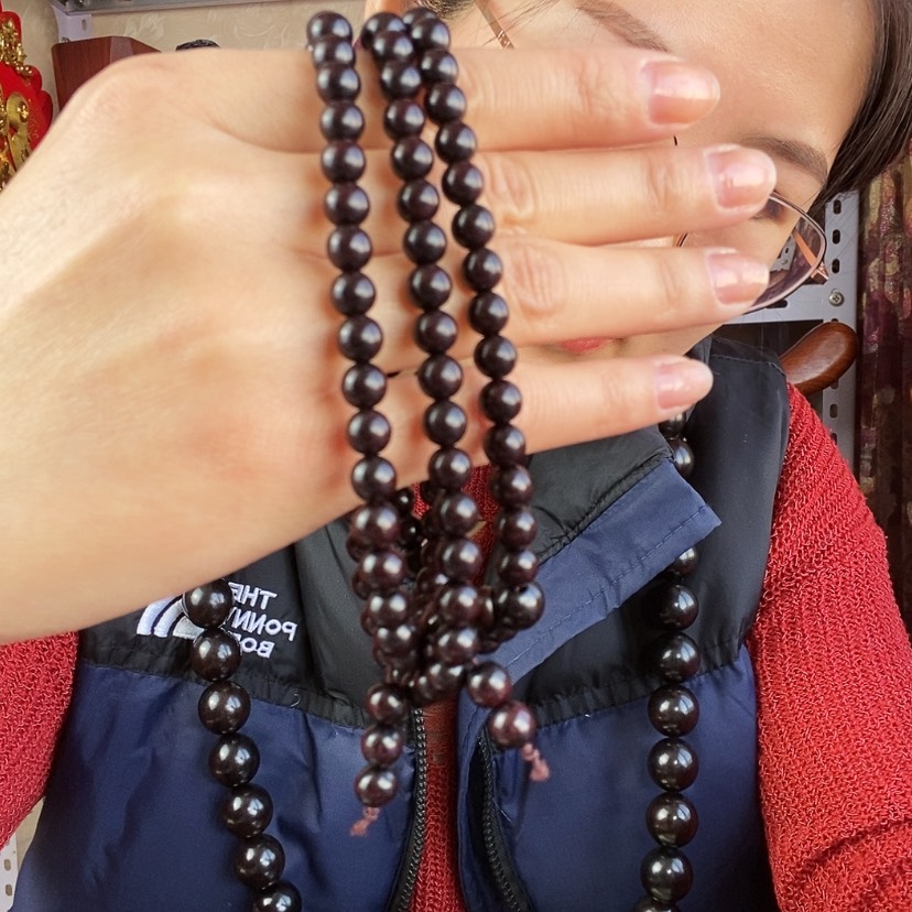 【闪购商品】东非黑黄檀（紫光檀）小叶0.6（108）圆