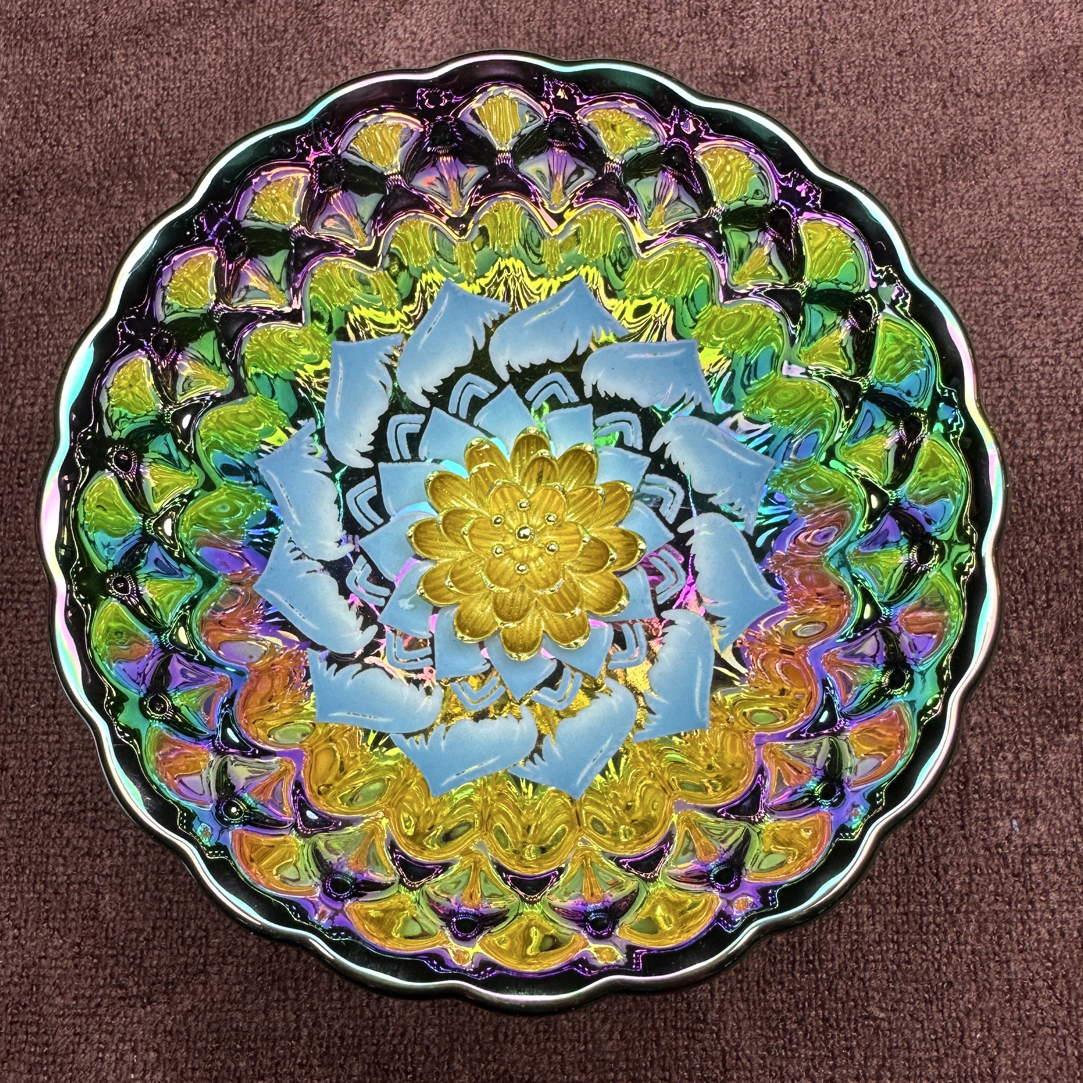 七彩莲花杯-高端茶器主人杯