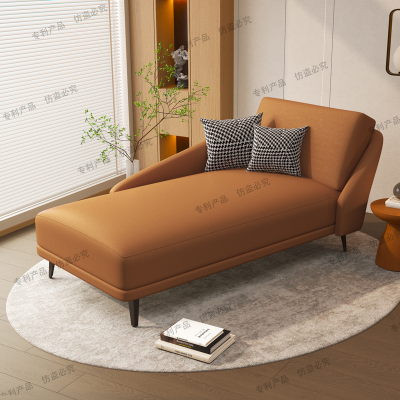 新款贵妃椅美人榻卧室小沙发贵妃椅小户型床边可躺单独贵妃榻实木