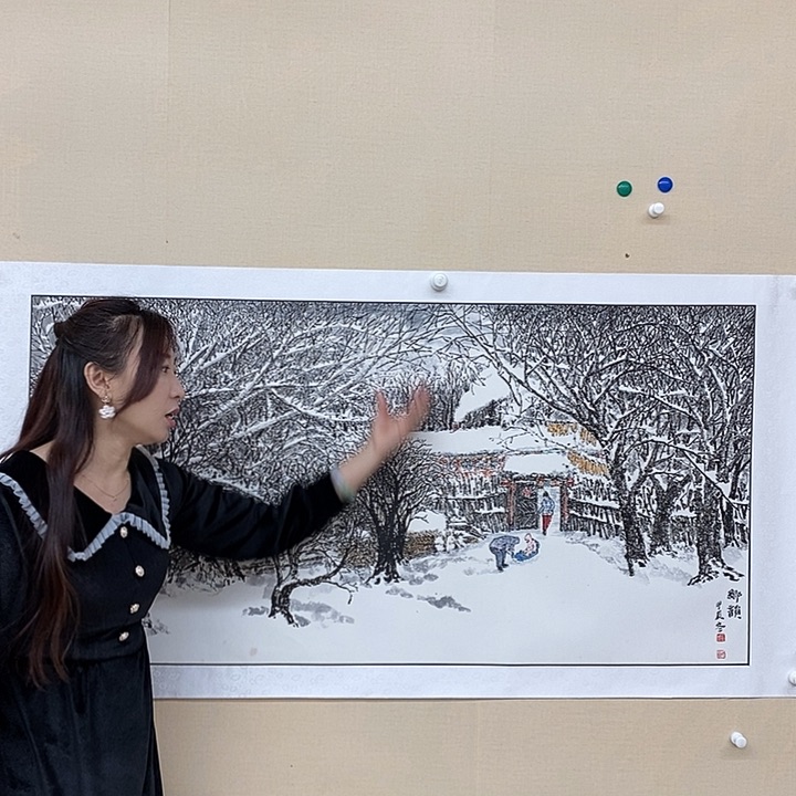 国画林森老师的佳作