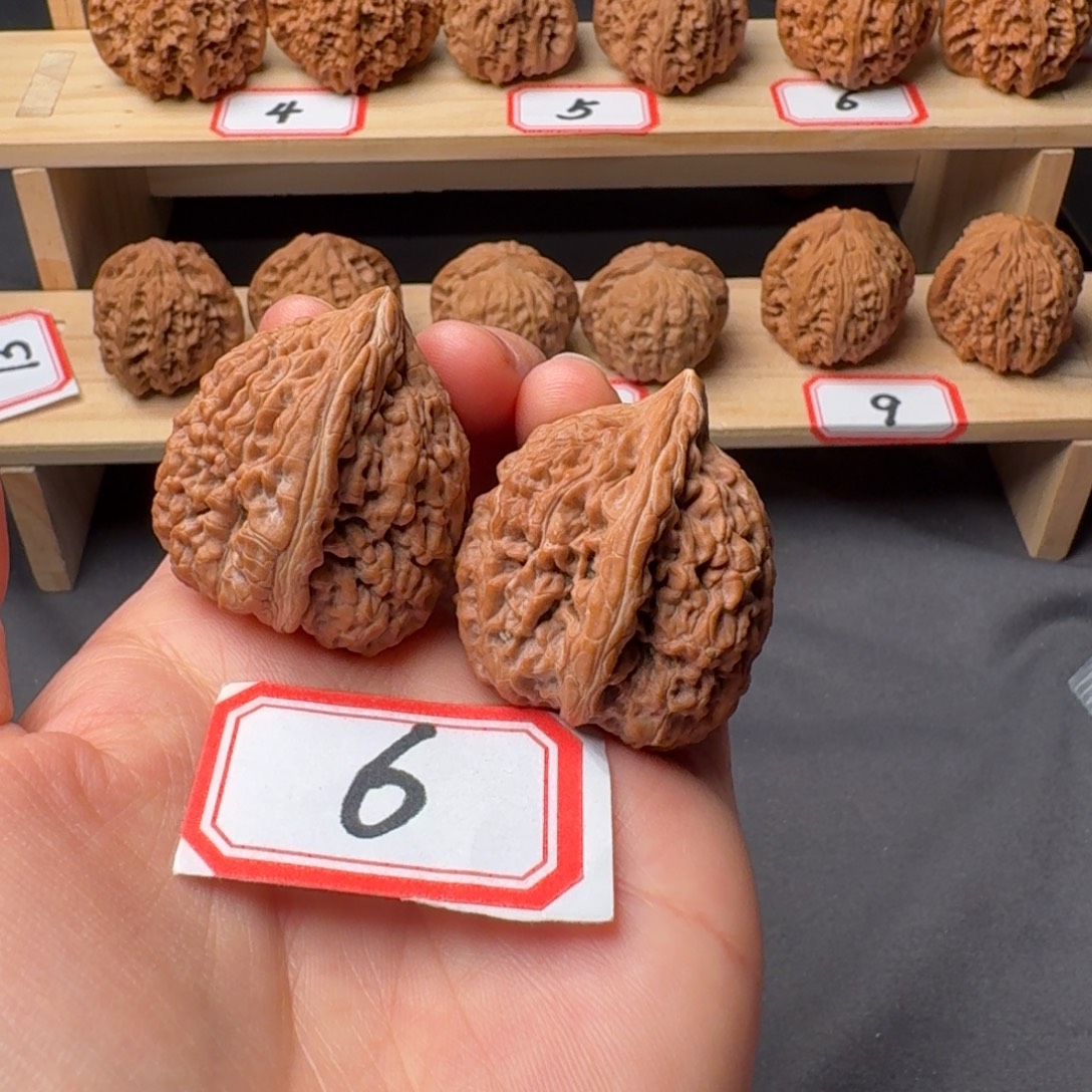 文玩核桃把件全品33尺大蒜头