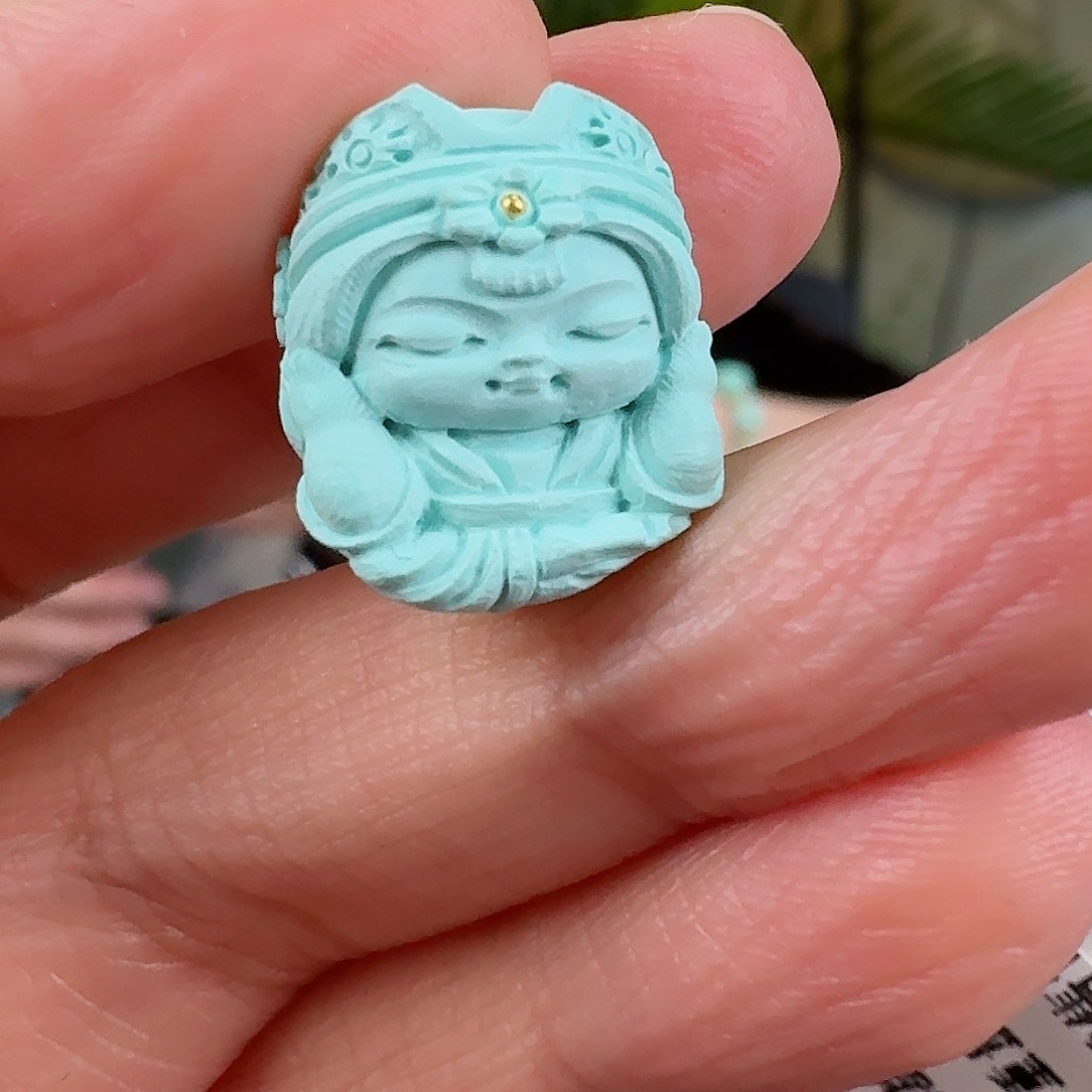 绿松石珠宝奇石未镶嵌