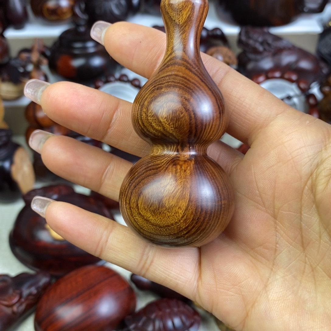 木沙漠铁葫芦手把件手把件