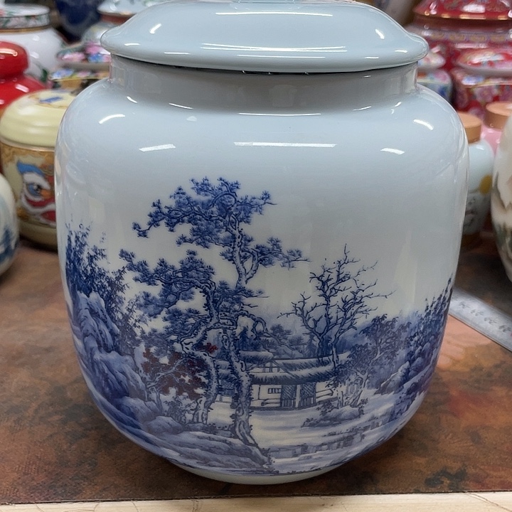 陶瓷罐茶叶罐密封罐储物罐