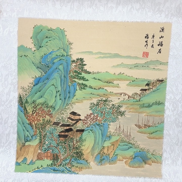 国画书法作品多次参加