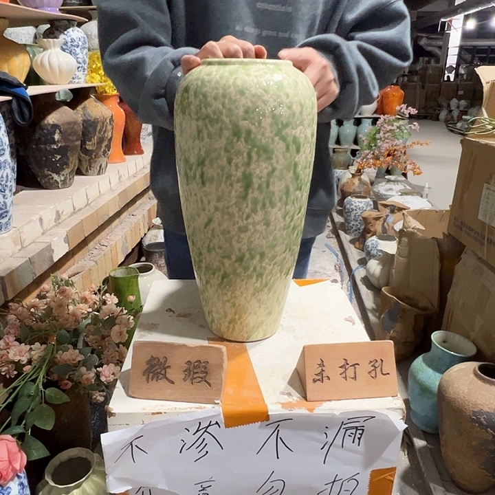 陶瓷景德镇陶瓷花瓶厂家瑕疵