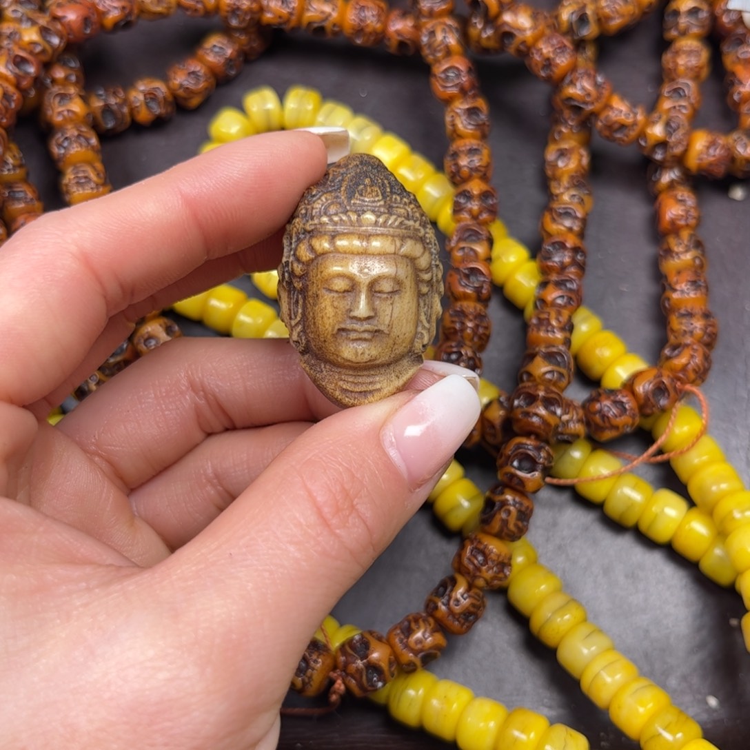 新***间驼骨手串/手链编号100