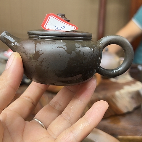 戬谷龙兴坭兴陶柴壶28