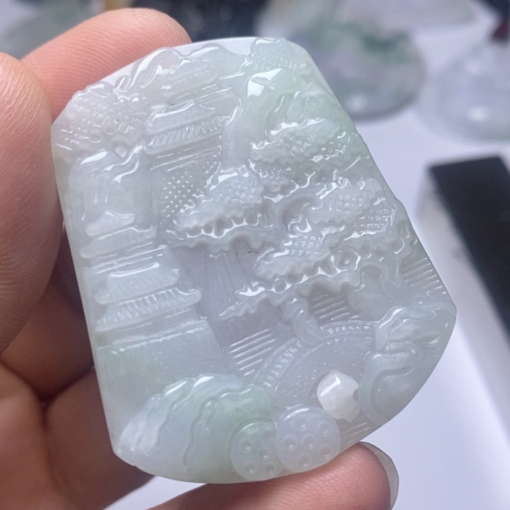 颈饰未镶嵌翡翠翡翠