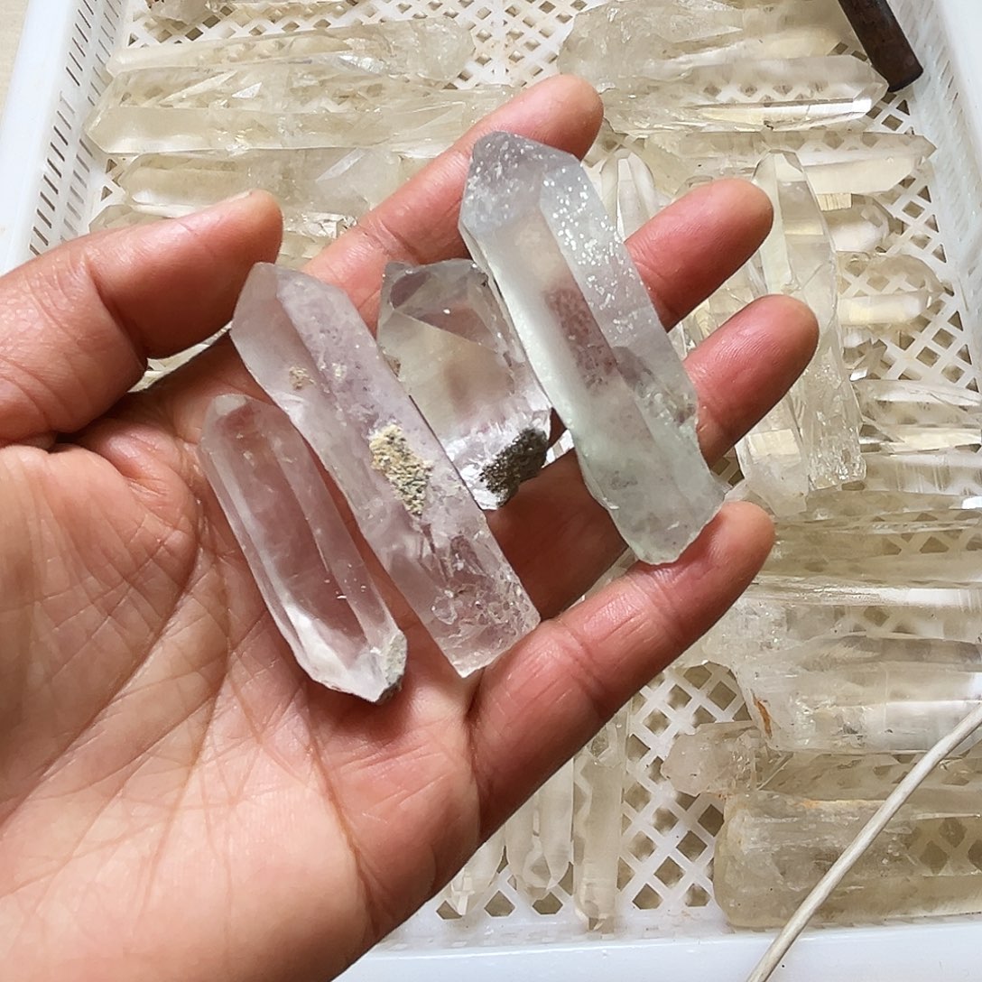 用***5未镶嵌水晶珠宝半成品