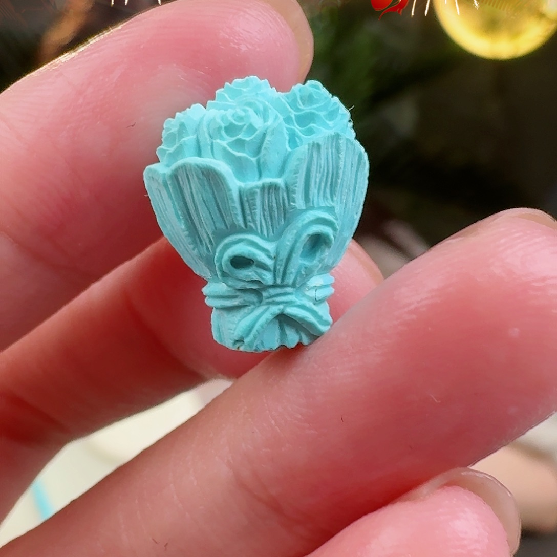 绿松石珠宝奇石未镶嵌