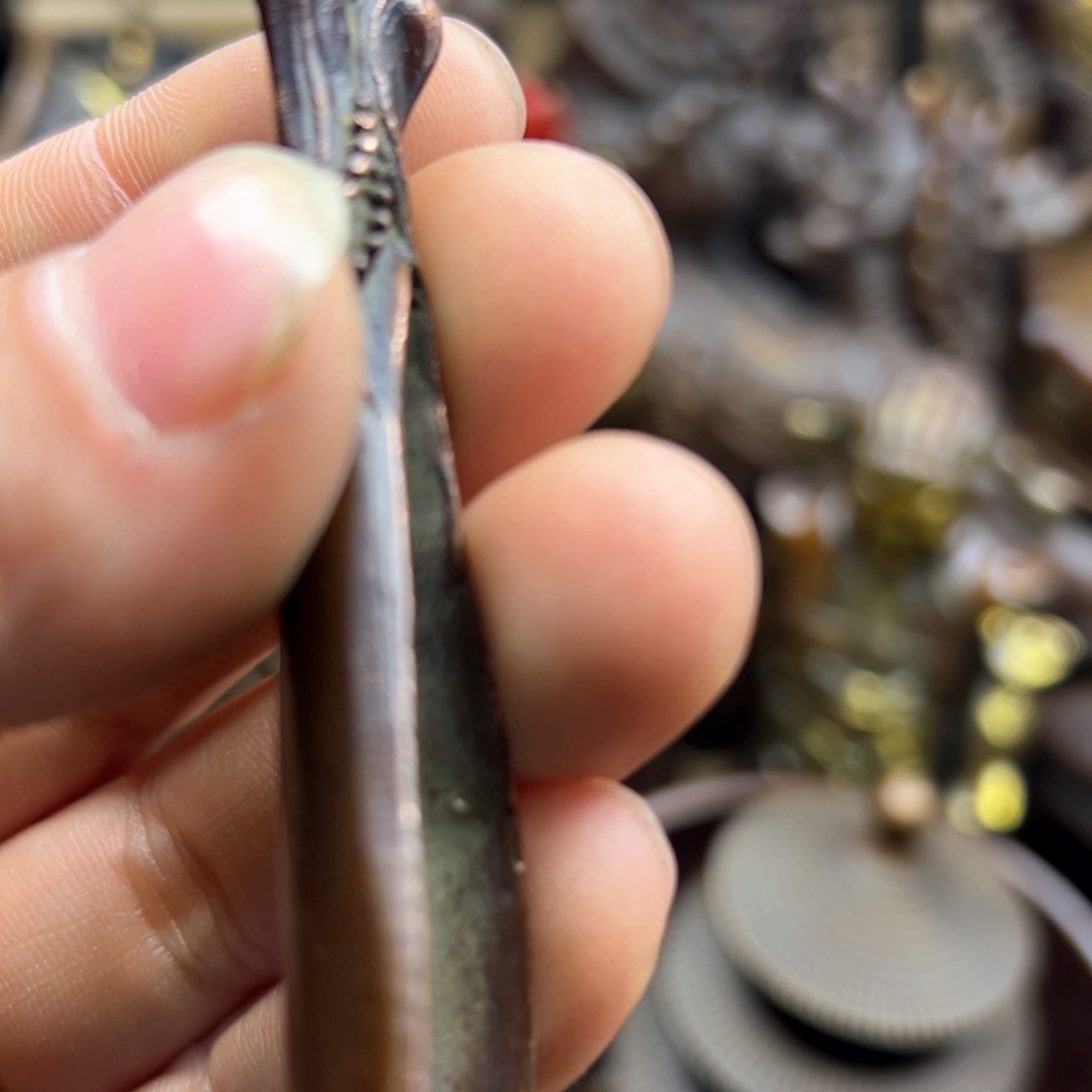 铜摆件欢迎欢迎你