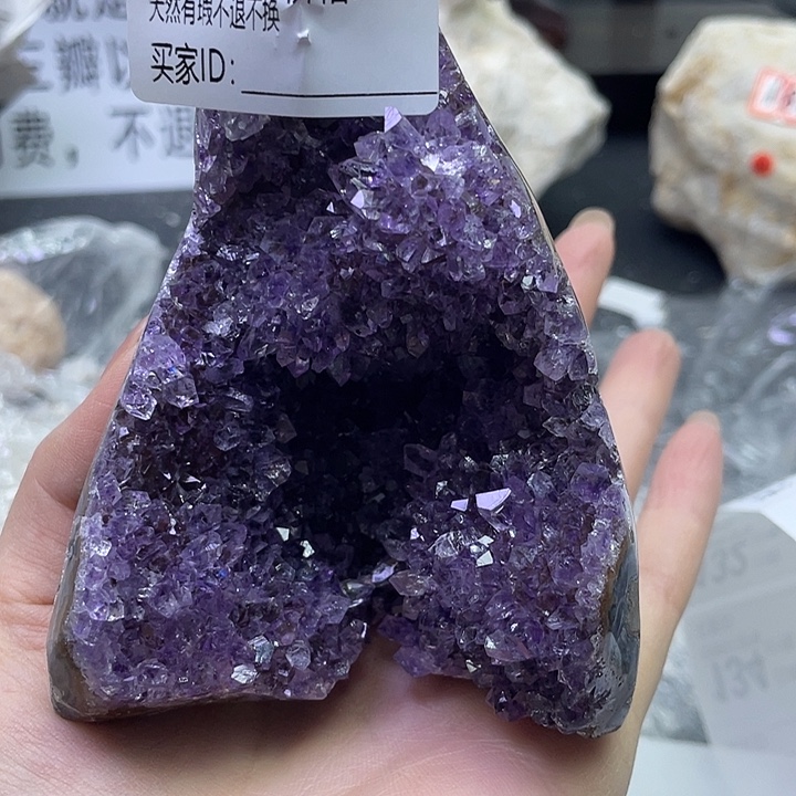 未镶嵌珠宝半成品紫晶