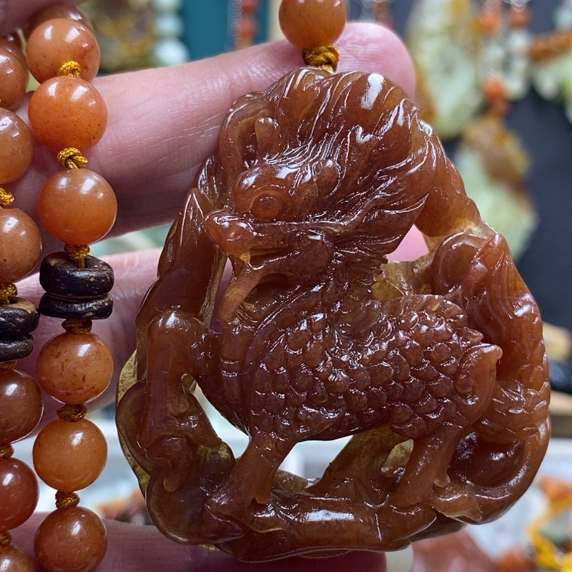 【闪购商品】蛇纹石玉吊坠未镶嵌