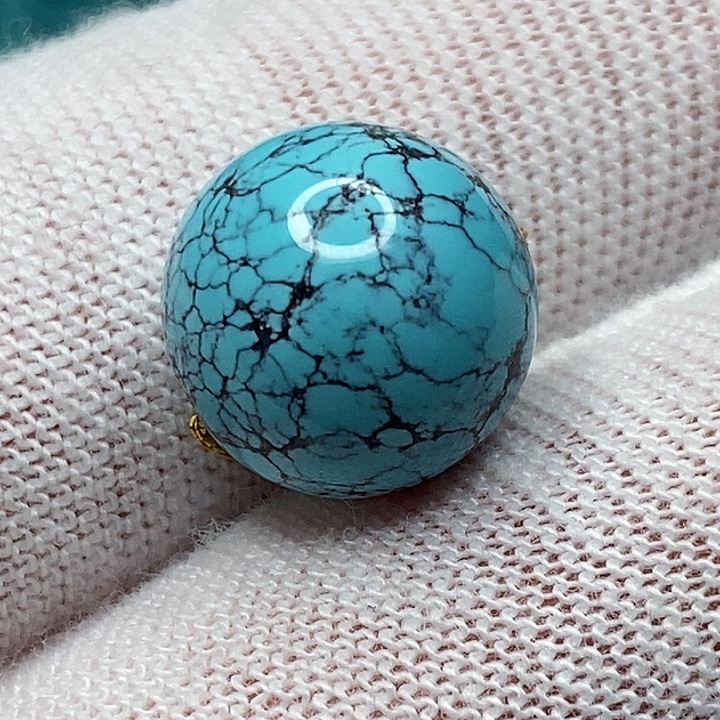 绿松石未镶嵌天然原矿 地大质检