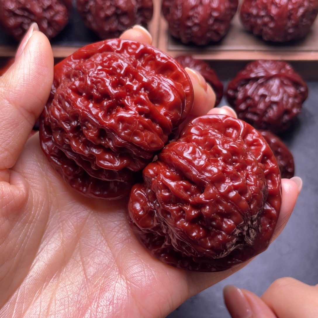 吊坠文玩核桃海***月官帽