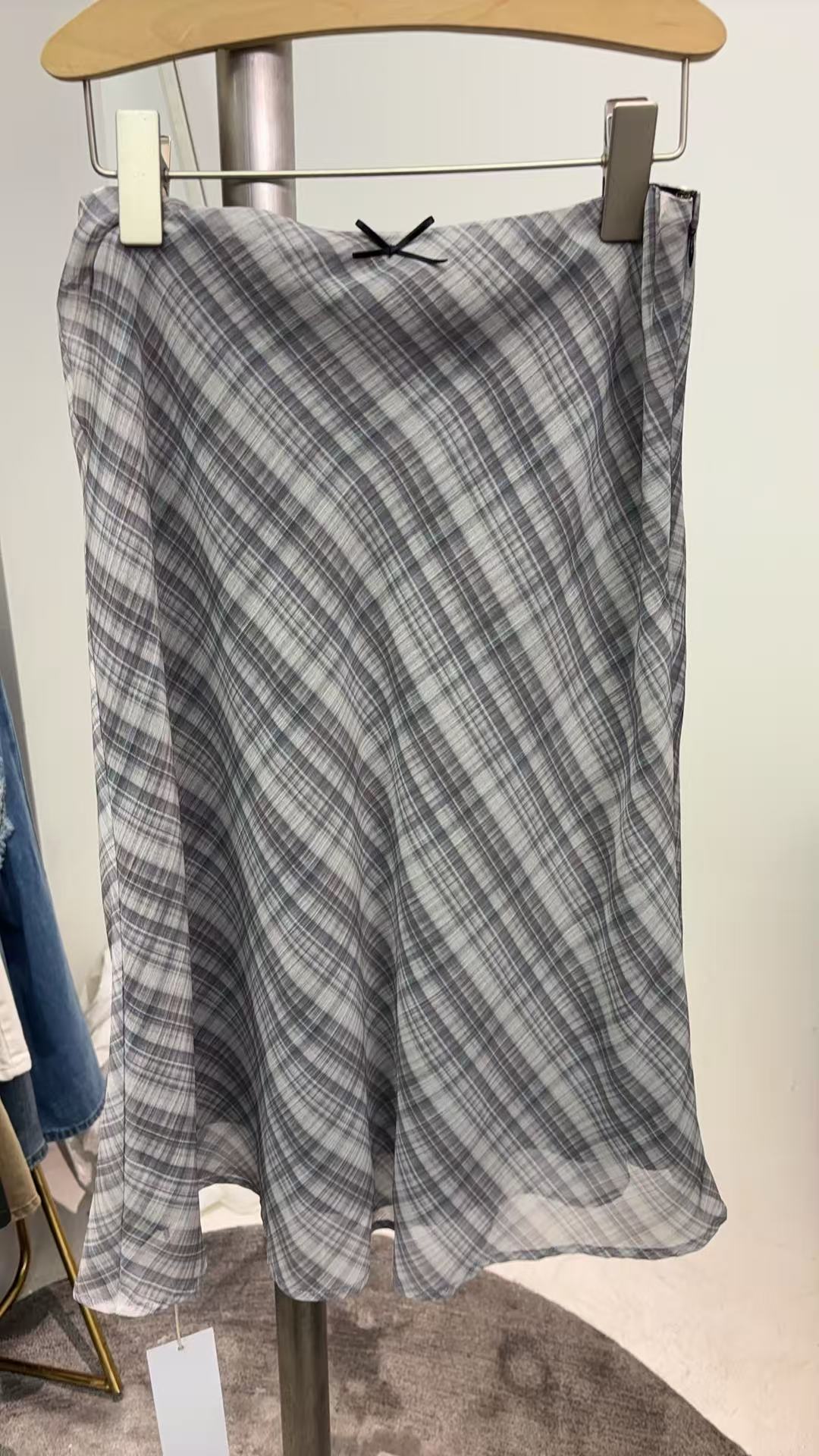 HTT小众设计感休闲半身裙DTWJA0302