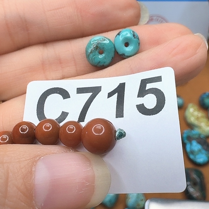 未镶嵌糖豆玛瑙/玉髓一**畏