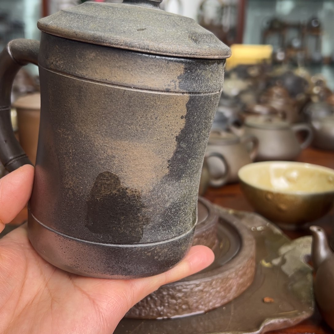 贵台龙窑柴烧茶具100