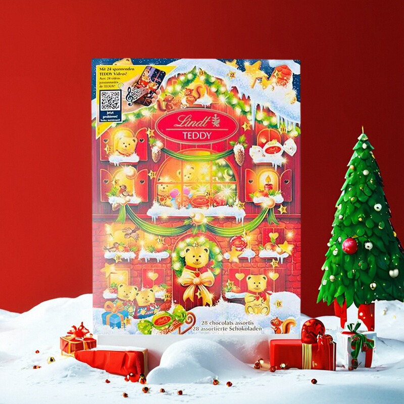 Lindt/瑞士莲软心巧克力混合巧克力零食圣诞节礼物多规格选择