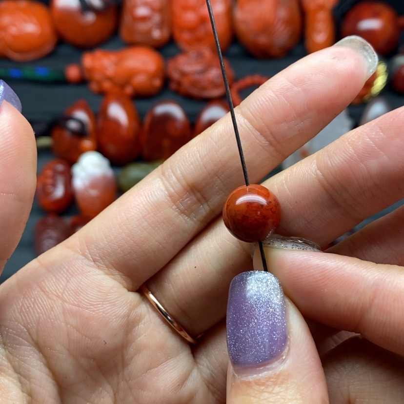 【闪购商品】南红玛瑙配饰未镶嵌胖*哒