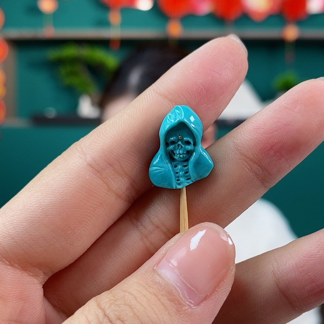 绿松石珠宝奇石未镶嵌