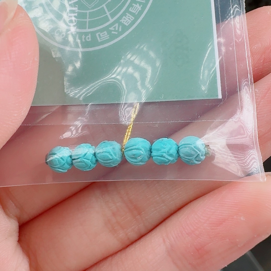 绿松石珠宝奇石未镶嵌