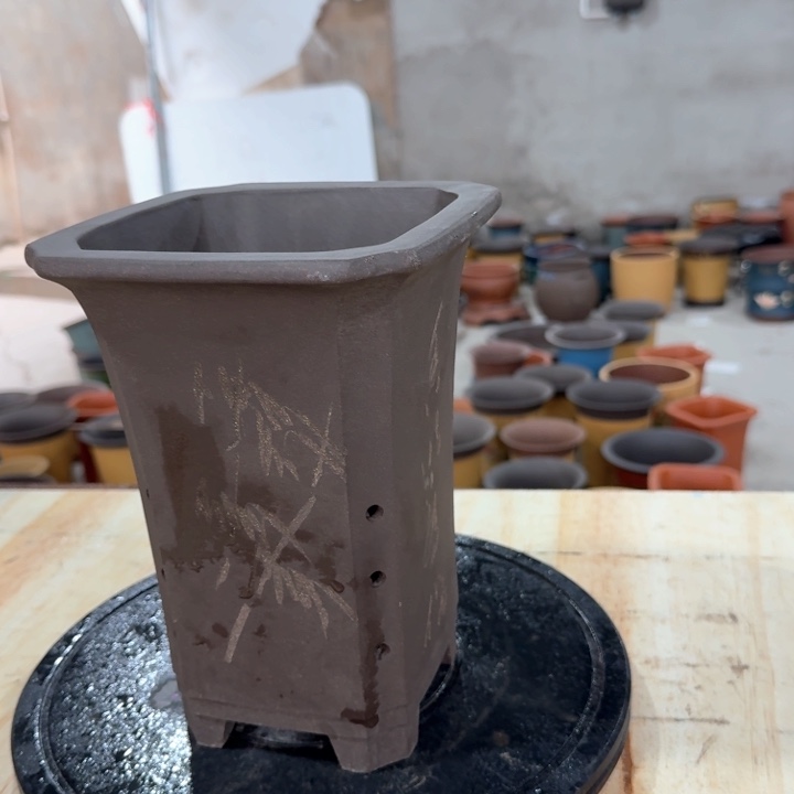 紫砂紫砂花盆z c v b b