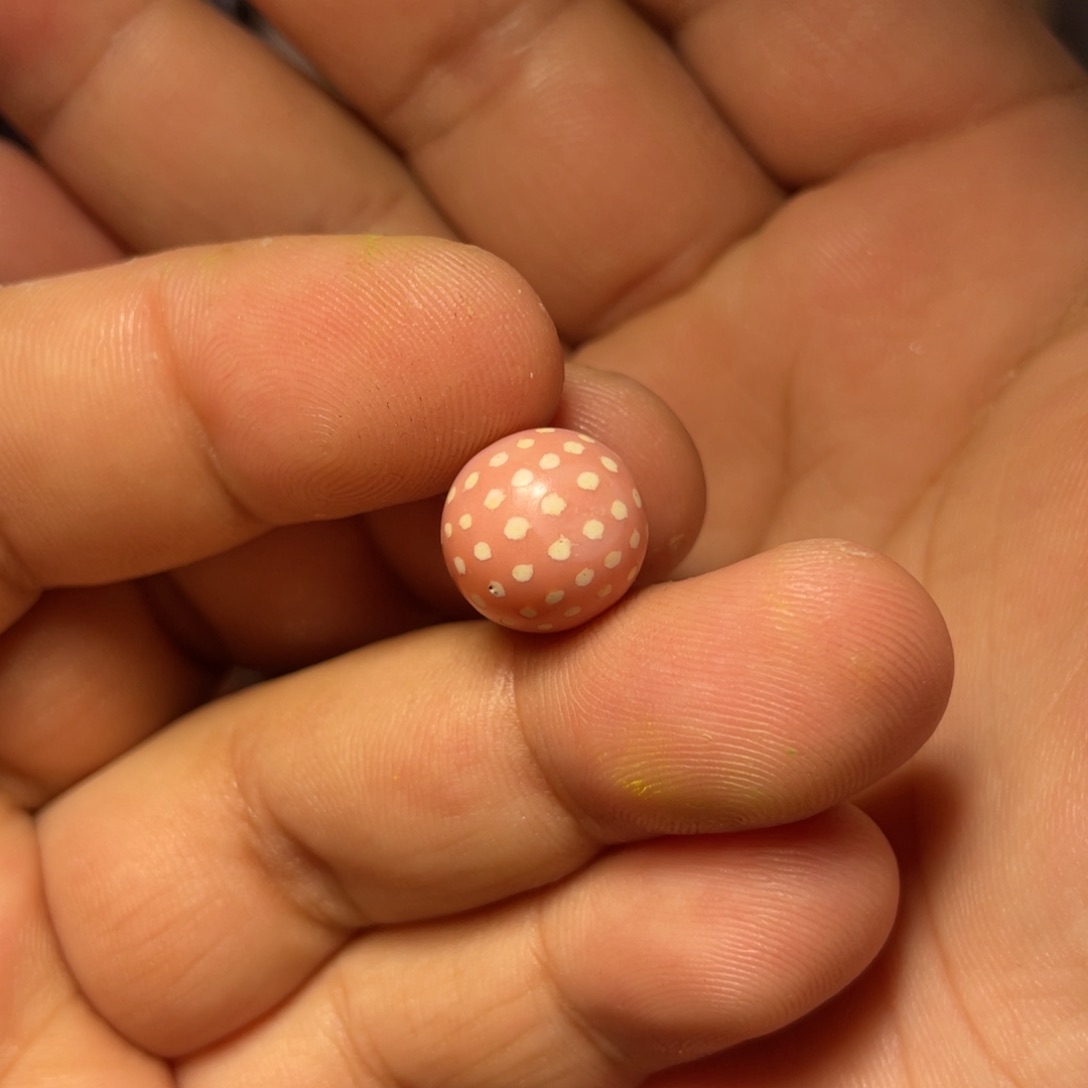 玛瑙/玉髓单珠未镶嵌画****骨