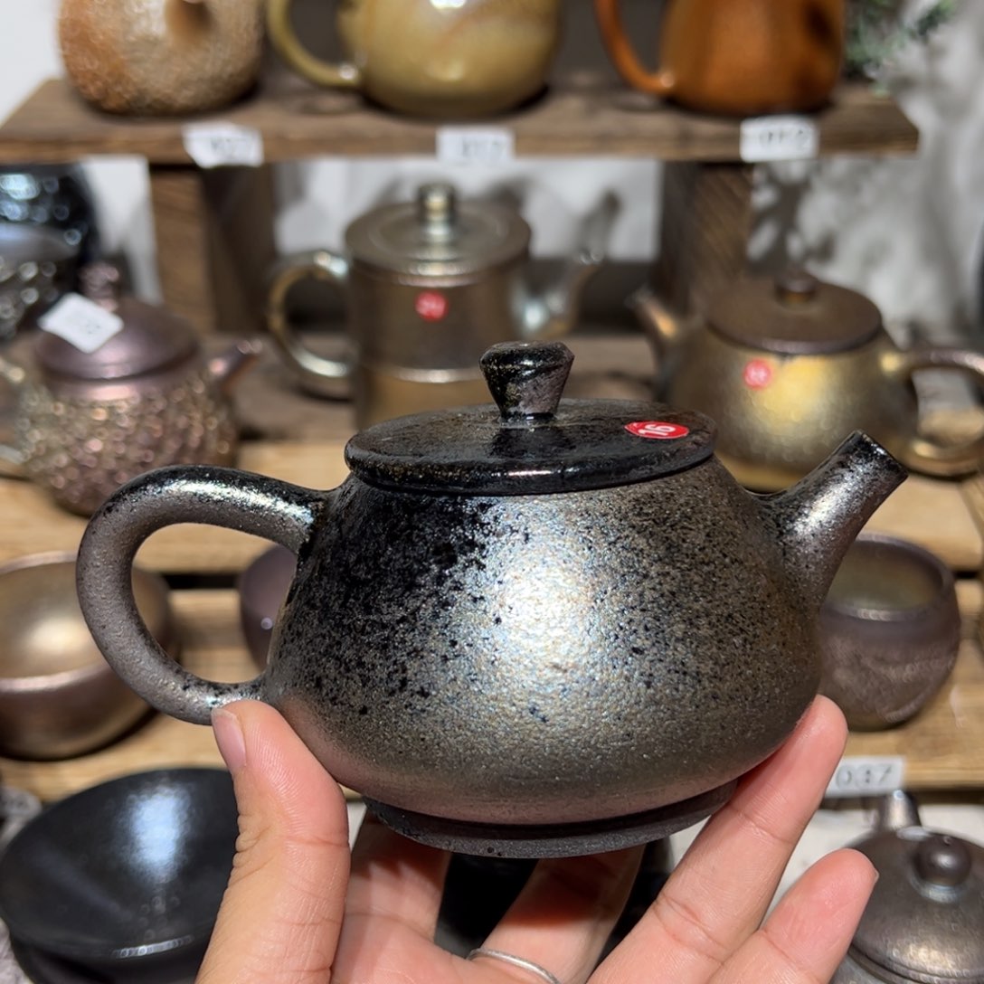 思**睿建水紫陶紫泥柴烧壶