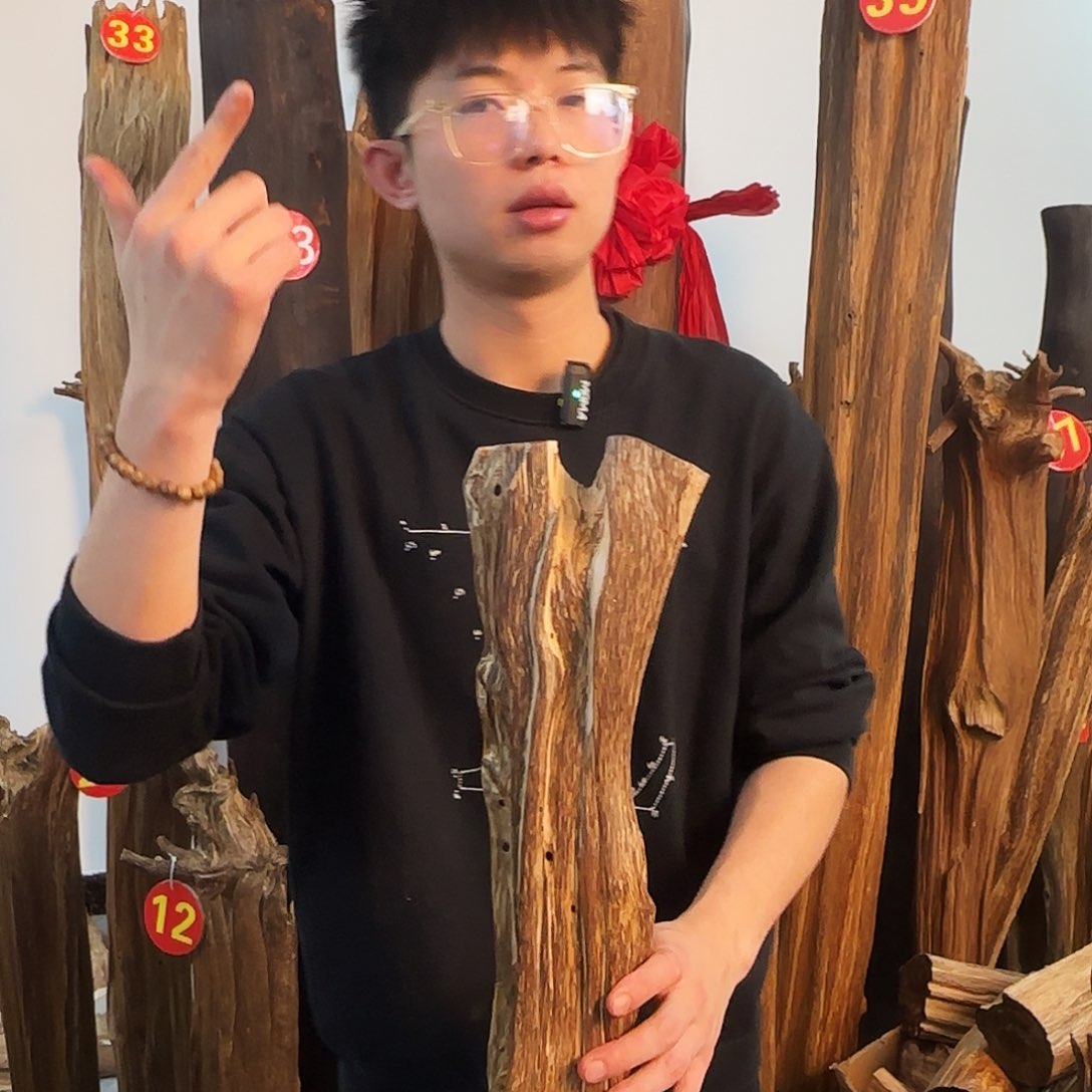 沉香摆件天然沉香原木摆件➕底座