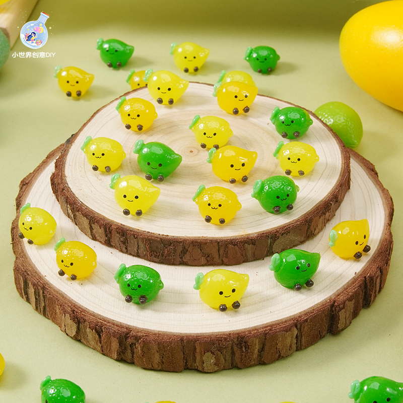 小掌柜福利款【mini版JC小柠柠&JC小芒芒】【创意混款】【树脂食玩】