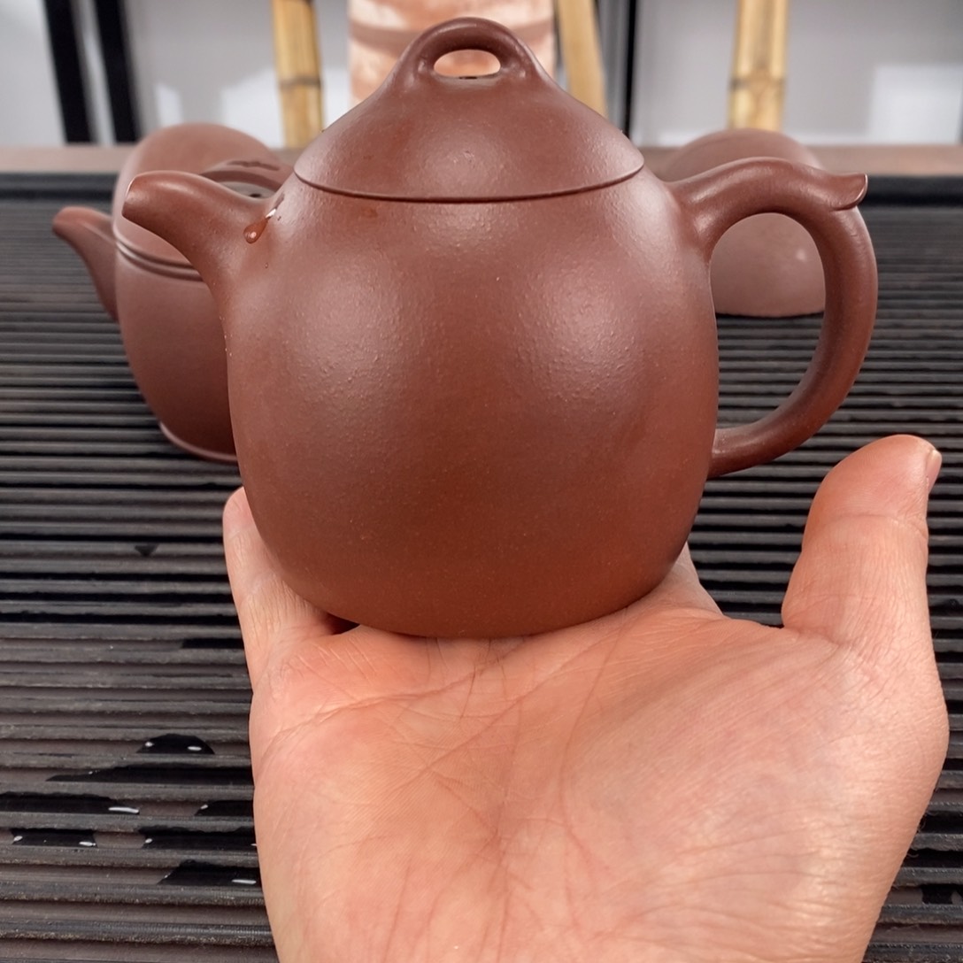 紫砂茶壶秦权容量280CC
