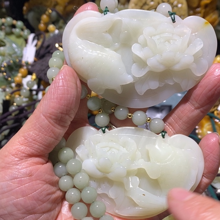 岫玉岫玉吊坠未镶嵌