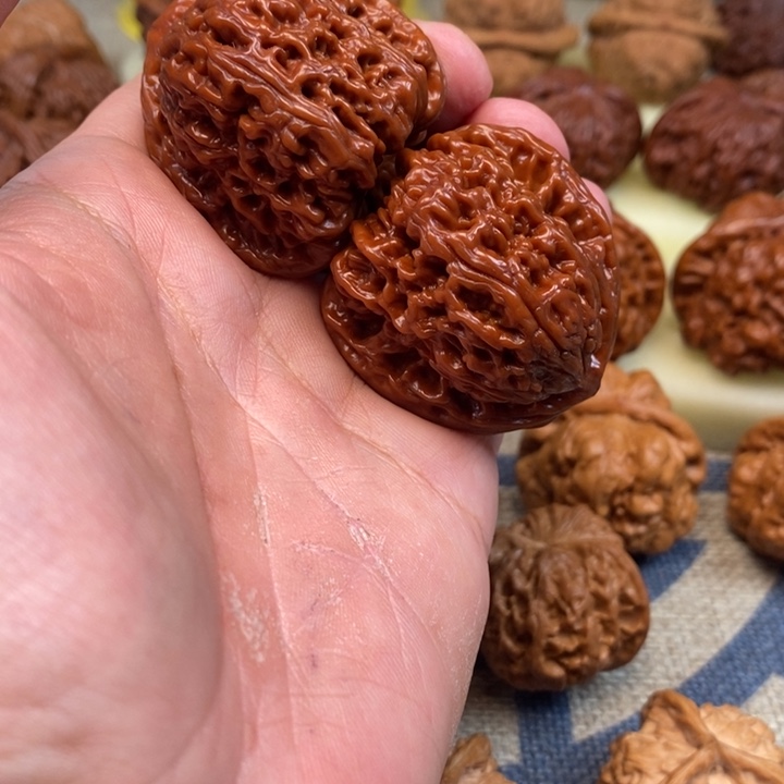 文玩核桃把件小*哥核桃