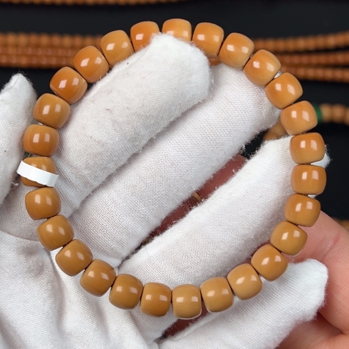 橄榄核把件橄榄核尖0.82直切单圈