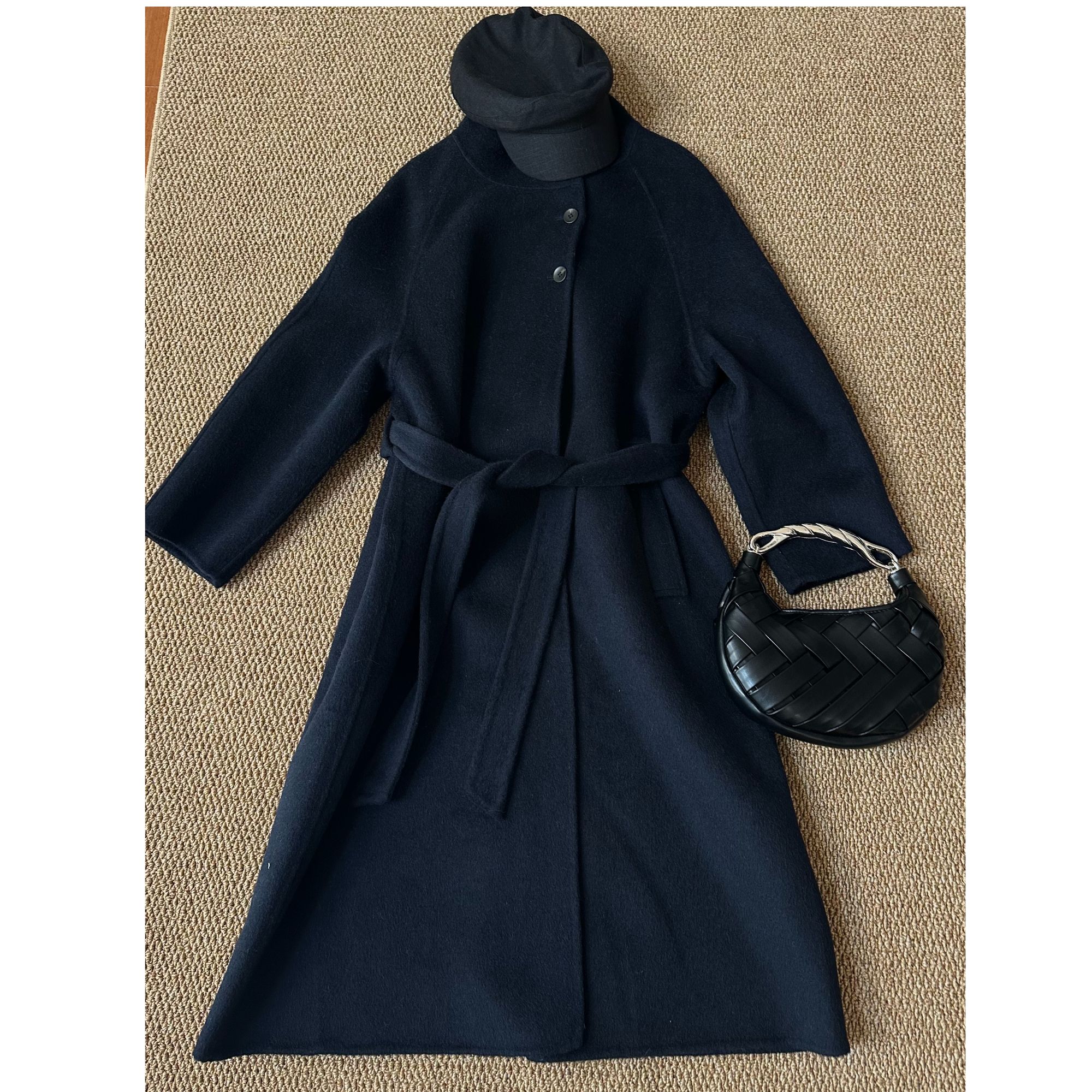 JIAO.AO 慵懒设计感百搭时尚老钱风休闲大衣Y1228