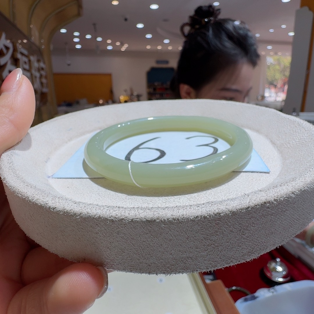 和田玉未镶嵌手镯294