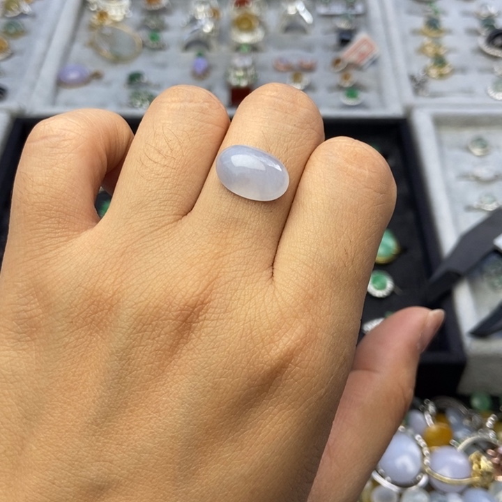 翡翠散珠裸石蛋面