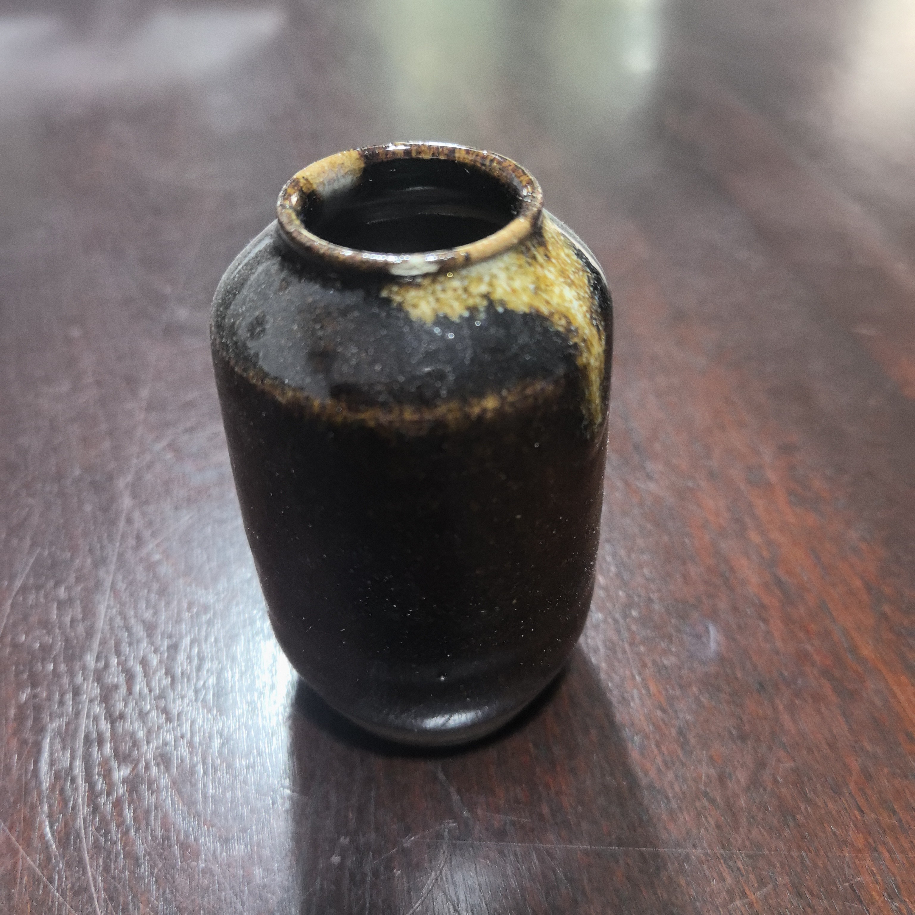 日本柴窑手工茶入