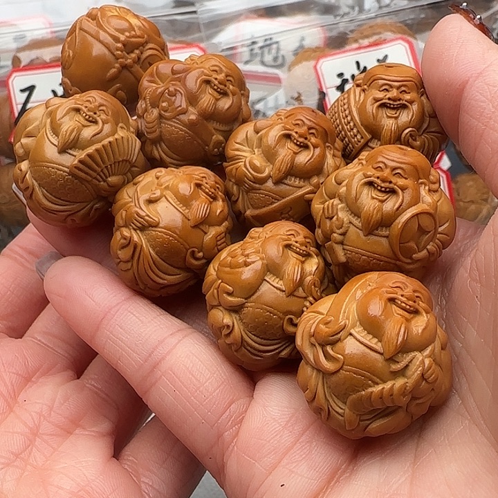 橄榄核手串笑****。橄榄核