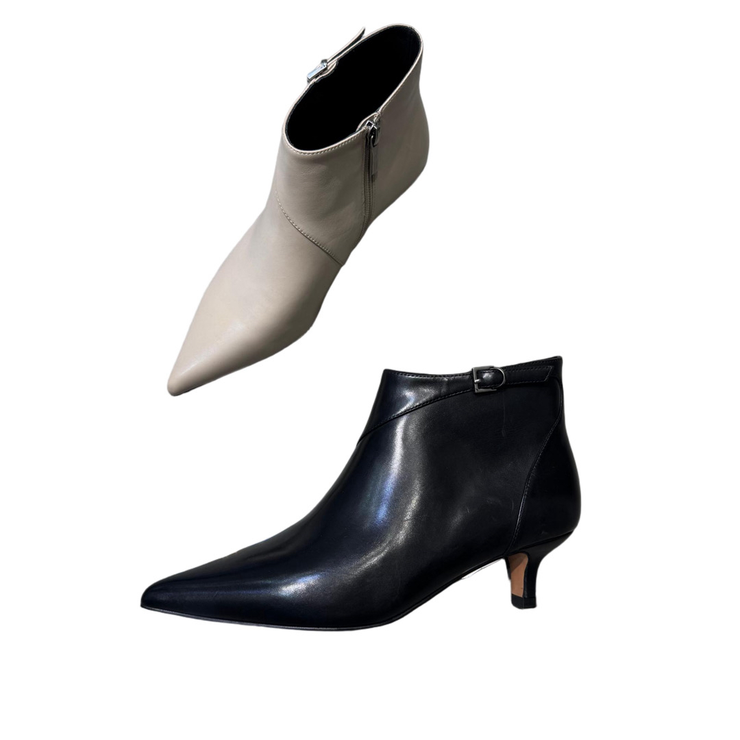 【高端原创欧货】11-1细跟短靴女靴女靴气质尖头