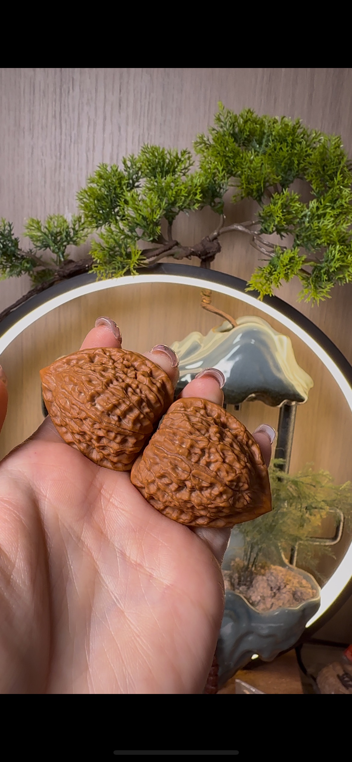 蛇王一抹红文玩核桃