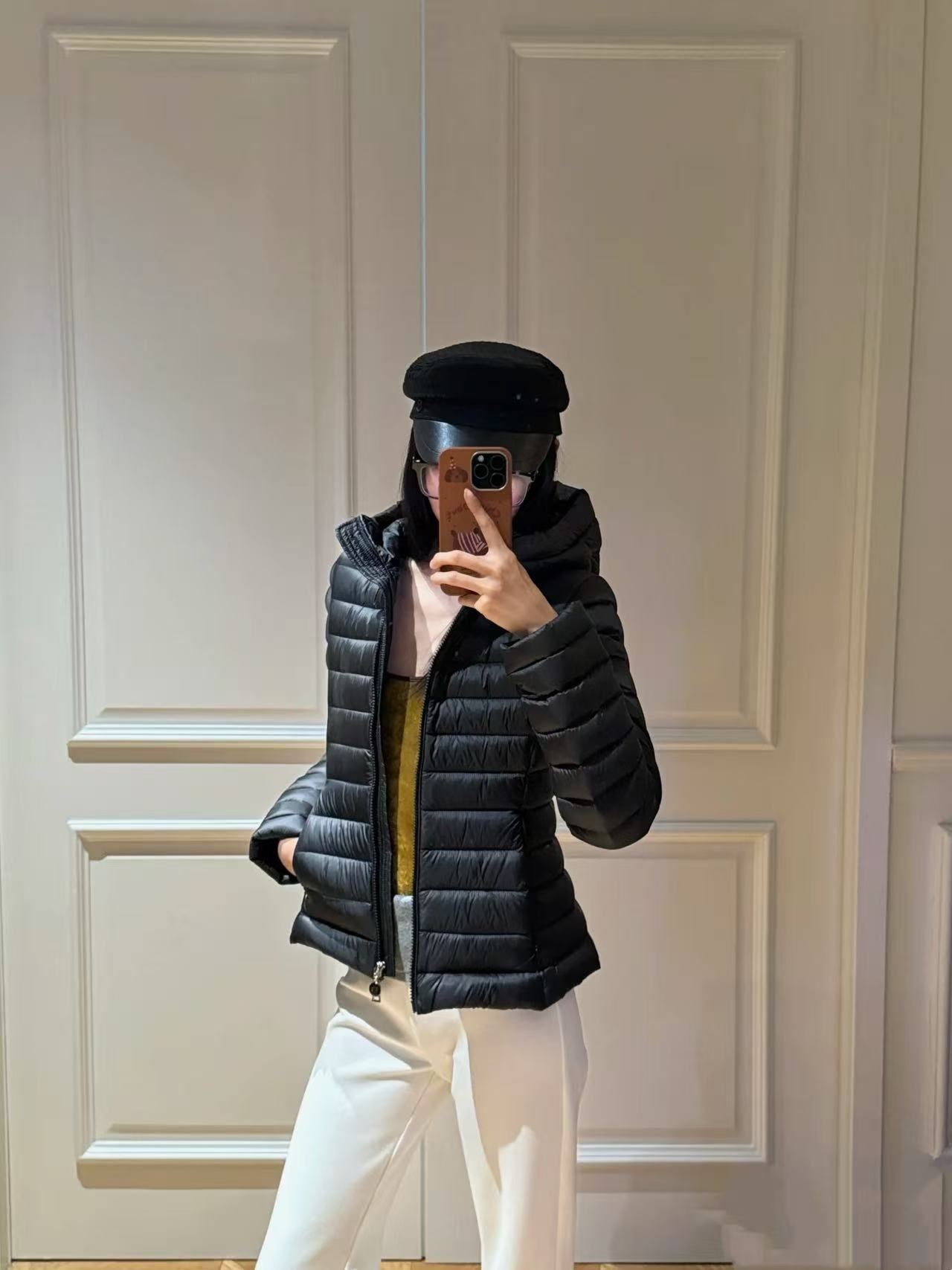 【CC】蒙家新款排骨短款高端显瘦滑雪服