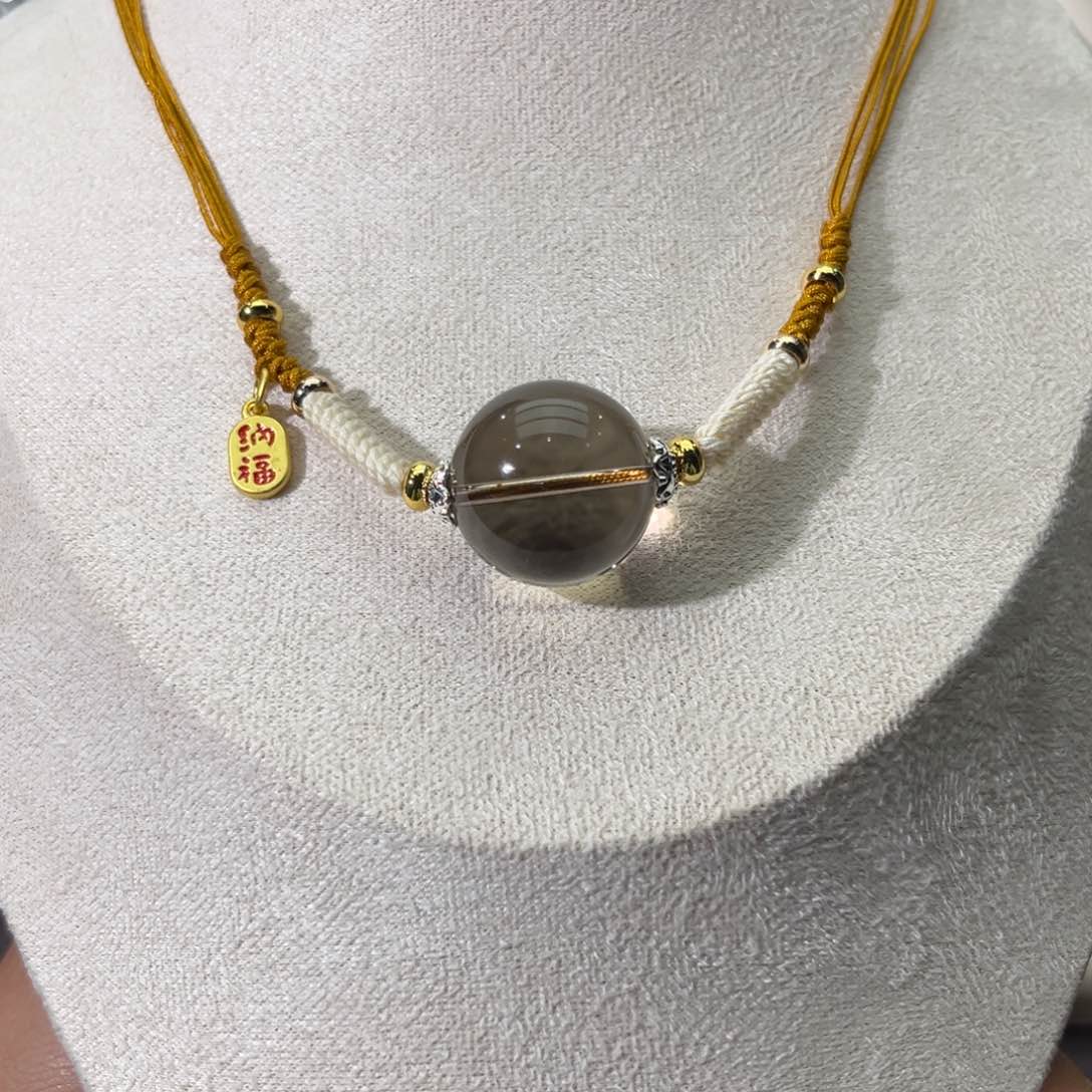 【闪购商品】水晶手链未镶嵌茶水晶